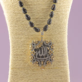 Onyx Calligraphy Pendant