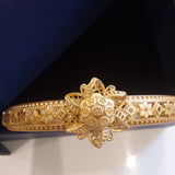 Gold Leaf Bangle