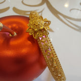 Gold Leaf Bangle