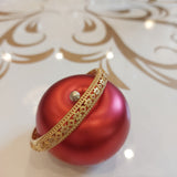 Gold Leaf Bangle